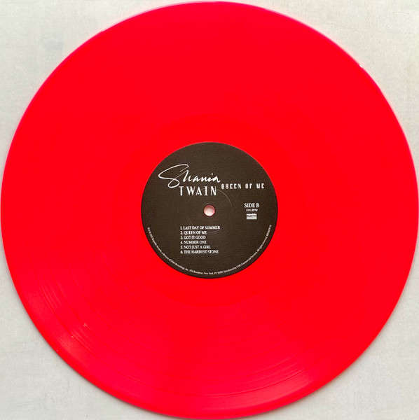 SHANIA TWAIN Queen of Me NEON PINK LP VINYL Record