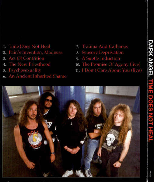 DARK ANGEL Time Does Not Heal Ltd Black Edition CD