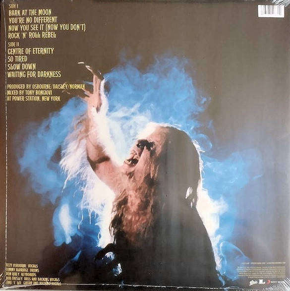 OZZY OSBOURNE Bark at the Moon LP VINYL Record
