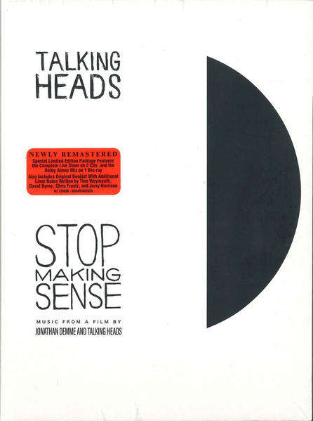 TALKING HEADS Stop Making Sense 2xCD+BLU RAY