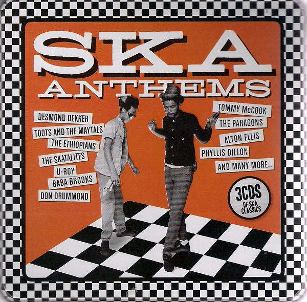 Various SKA ANTHEMS 3xCD METAL BOX SET