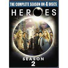 HEROES The Complete Season 2 DVD  [Box Set shelf]