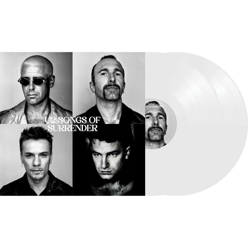 U2 Songs of Surrender Ltd Edition OPAQUE & WHITE 2xLP VINYL RECORD