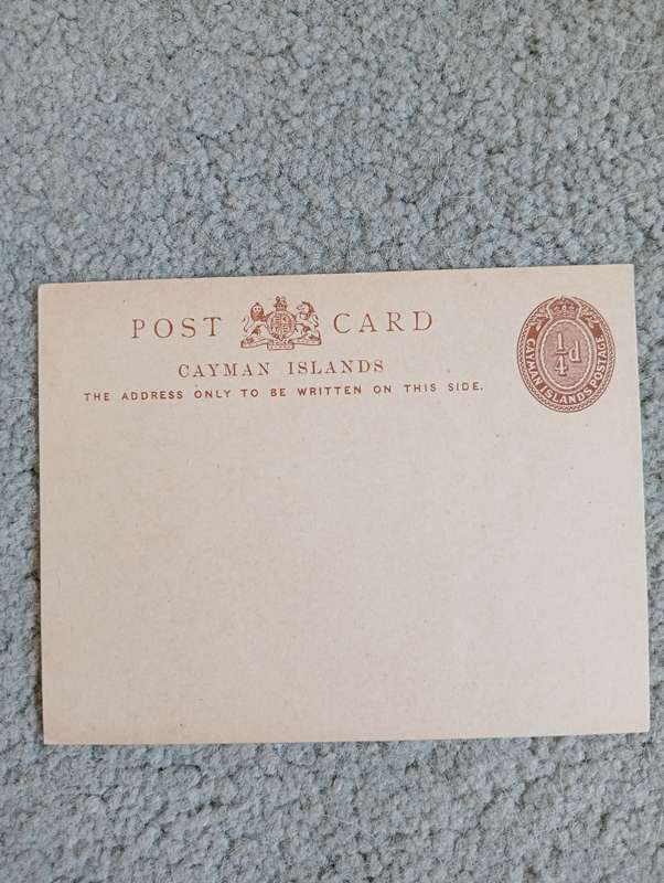 VERY FINE EARLY QV UNUSED CARDS CAYMAN ISL-BERMUDA ETC -SEE BELOW