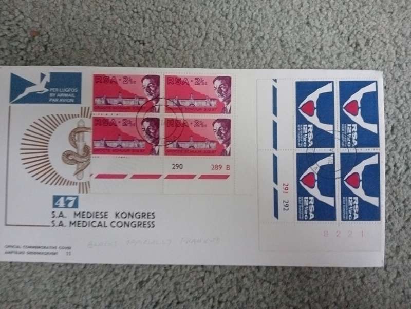 RSA-SCARCE OFFICIAL COVERS-SOME UNIQUE ITEMS-SEE THEM ALL IN OTHER LOTS !!!!!!!!