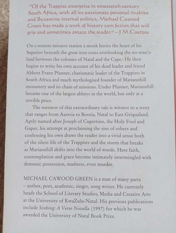 SIGNED BOOKS ON AUCTION TODAY  READ BELOW  " A GRIPPING STORY ABOUT SOUTH AFRICA-MUST READ !!!!!!  "