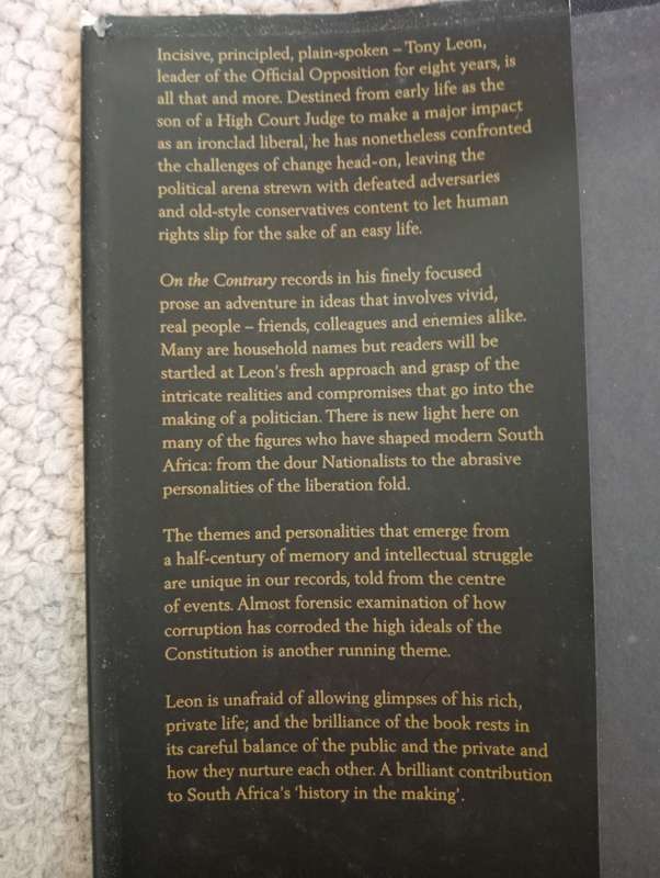 SIGNED BOOKS ON AUCTION TODAY  READ BELOW  " HARD COVER SIGNED BY TONY LEON !!! "
