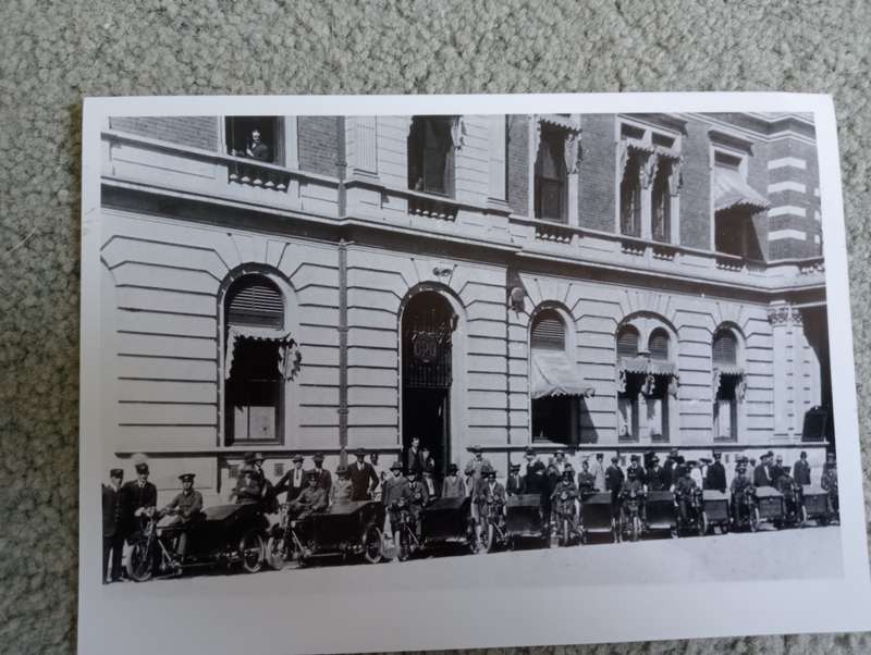 TRANSVAAL-LOVELY PHOTO OF 1930`S POSTMAN
