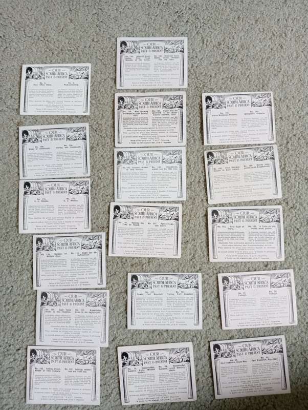 A LOVELY BATCH OF CIGARETTE CARDS-NOT MY FIELD  !!!!!
