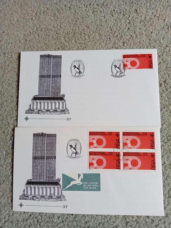 RSA-SOME SCARCE OFFICIAL FDC WITH VARIETIES ETC-SEE THEM ALL ON AUCTION TODAY !!!!!!! READ BELOW