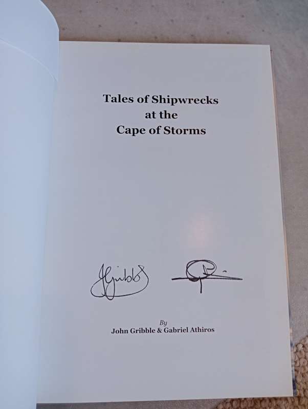 SIGNED BOOKS ON AUCTION  SOME SCARCE !!   READ BELOW  " LOVELY COFFEE TABLE BOOK- SHIPWRECKS  "