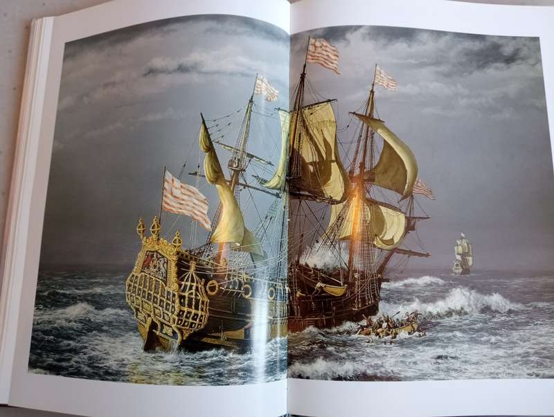 SIGNED BOOKS ON AUCTION  SOME SCARCE !!   READ BELOW  " LOVELY COFFEE TABLE BOOK- SHIPWRECKS  "