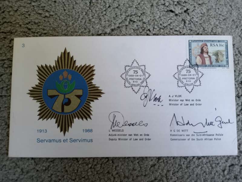 RSA-SCARCE SIGNED COVER PLUS OTHER NOT SEEN TOO OFTEN !!