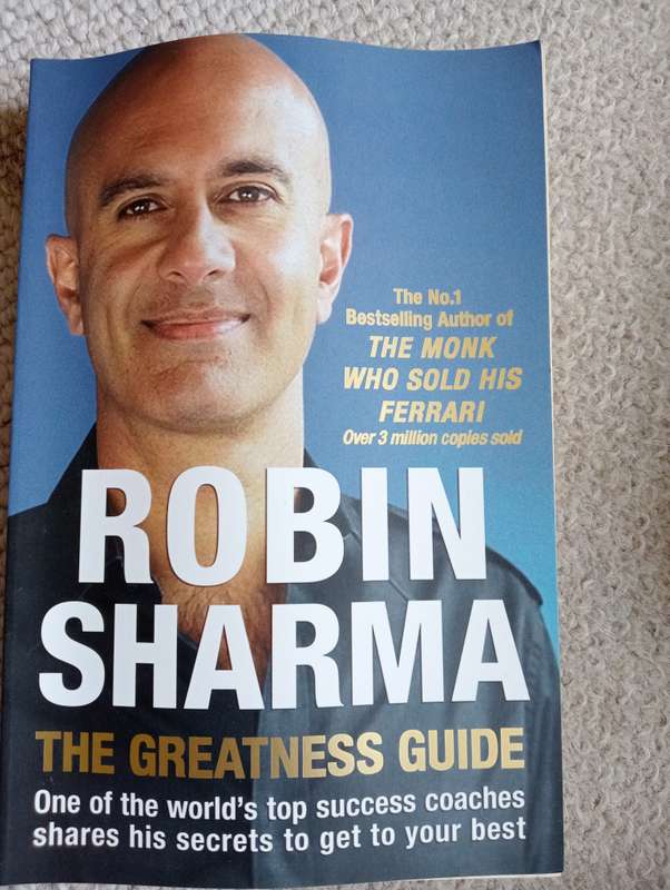 SIGNED BOOKS ON AUCTION  SOME SCARCE !!   READ BELOW  " THE MONK THAT SOLD IS FARARRI-PART 1  "