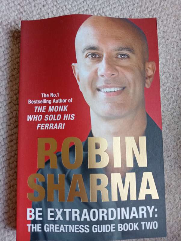 SIGNED BOOKS ON AUCTION  SOME SCARCE !!   READ BELOW  " THE MONK THAT SOLD IS FARARRI-PART 2  "