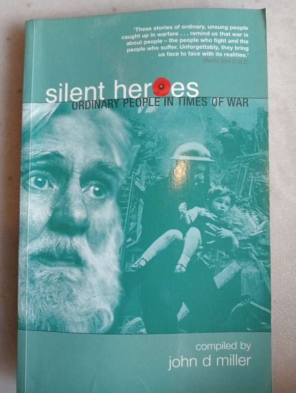 MANY  SIGNED BOOKS ON AUCTION TODAY-SOME VERY SCARCE " UNSUNG HEROS OF WAR "