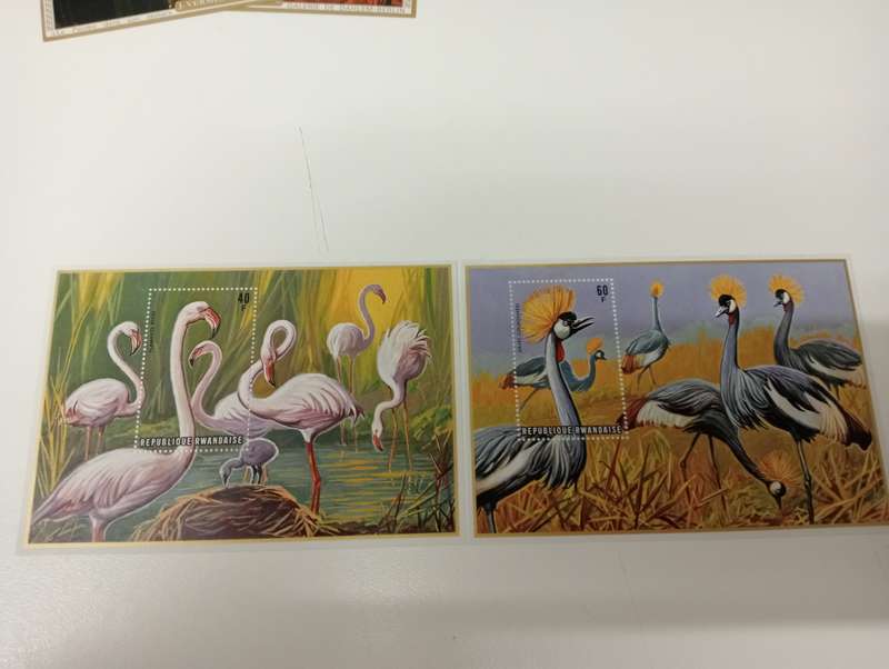 RWANDA-  SCARCE SETS/MINI SHEETS,SOME WITH IMPERF ISSUES-THESE ARE NOT EASY !!