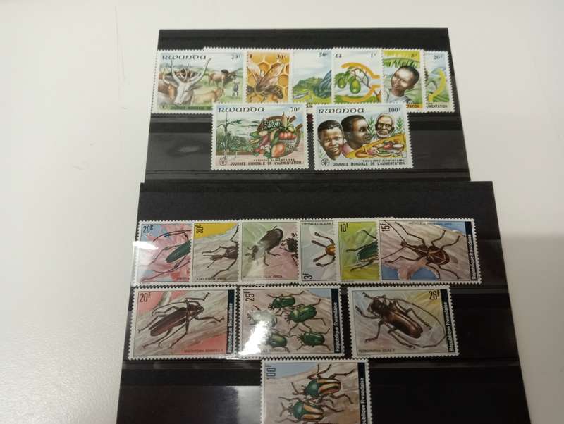 RWANDA-  SCARCE SETS/MINI SHEETS,SOME WITH IMPERF ISSUES-THESE ARE NOT EASY !!