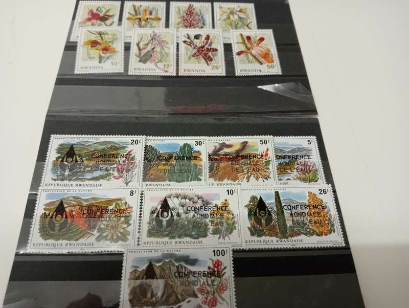 RWANDA-  SCARCE SETS/MINI SHEETS,SOME WITH IMPERF ISSUES-THESE ARE NOT EASY !!