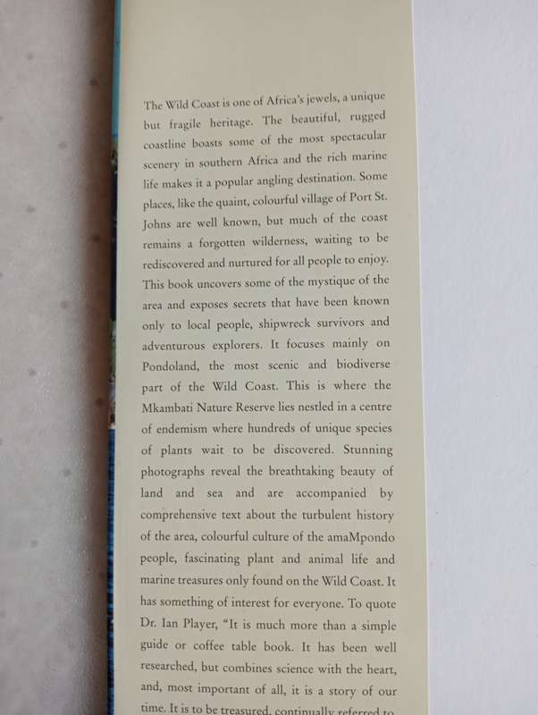 SIGNED BOOKS ON AUCTION TODAY-SOME VERY SCARCE " SUPERB COFFEE TABLE BOOK WILD COAST     "
