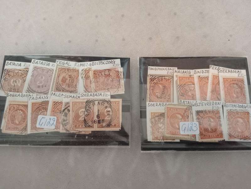 SCARCE LOT NETHERLAND INDIES-ALL WITH TOWN NAMES-STUNNING LOT