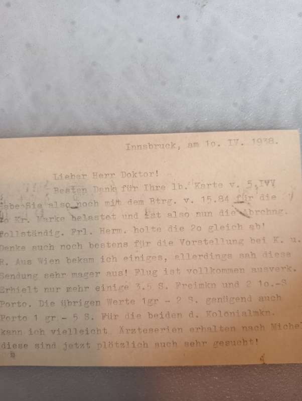 GERMAN WAR MAIL VERY SCARCE,MILITARY CIVIL,INFLATION.  SEE OTHER ON AUCTION !!!! SIGNED !!