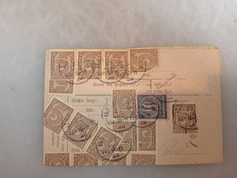GERMAN WAR MAIL VERY SCARCE,MILITARY CIVIL,INFLATION.  SEE OTHER ON AUCTION !!!! SCARCE INFLATION !!