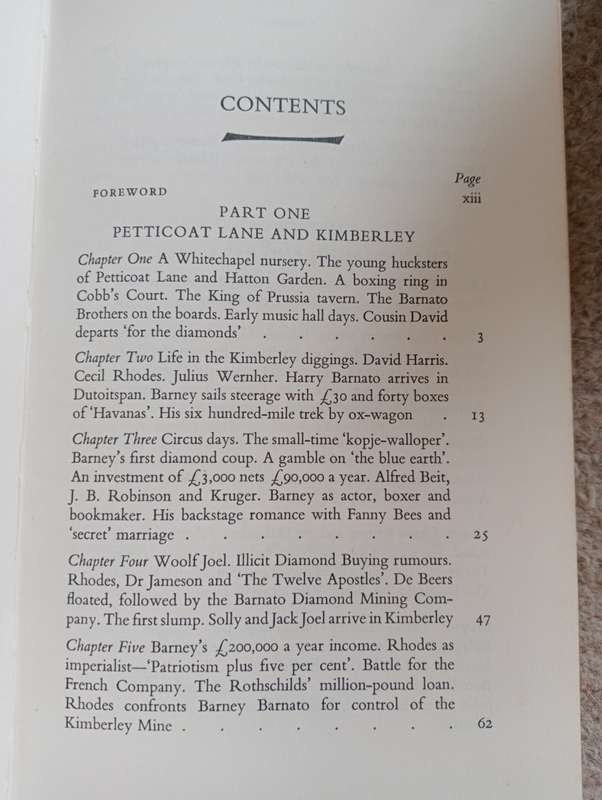 SIGNED BOOKS ON AUCTION TODAY- " EXTREMELY SCARCE HARD COVER -DE BEERS AND BARNATO-SIGNED !!!!!   "