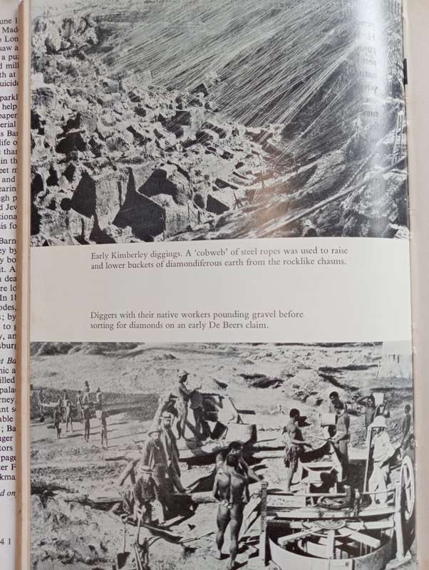 SIGNED BOOKS ON AUCTION TODAY- " EXTREMELY SCARCE HARD COVER -DE BEERS AND BARNATO-SIGNED !!!!!   "