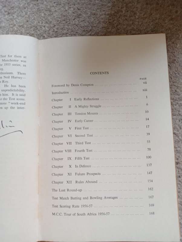 SIGNED BOOKS ON AUCTION TODAY- " VERY SCARCE SIGNED CRICKET BOOK-SEE BELOW  !!!   "
