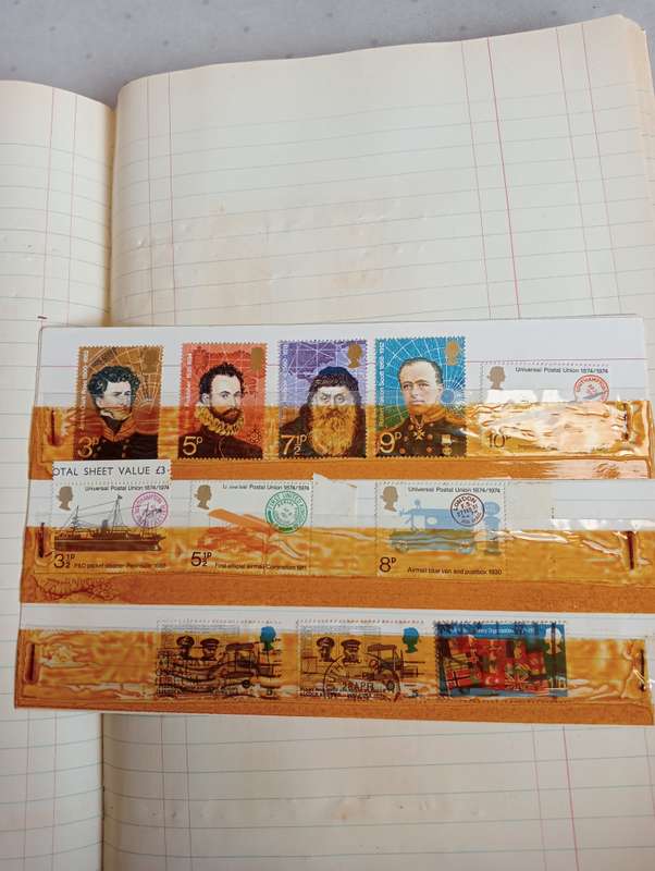 GB-SOME EARLIES ON CARDS ETC RESEARCH WILL PAY !!!! THE TAPE STRIPS HAS NOT AFFECTED THE STAMPS