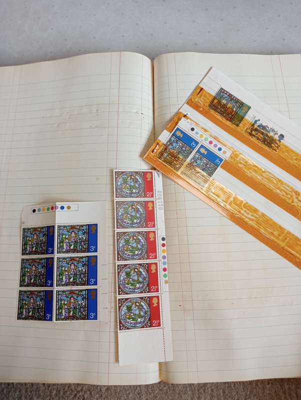 GB-SOME EARLIES ON CARDS ETC RESEARCH WILL PAY !!!! THE TAPE STRIPS HAS NOT AFFECTED THE STAMPS