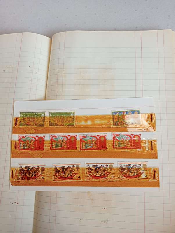 GB-SOME EARLIES ON CARDS ETC RESEARCH WILL PAY !!!! THE TAPE STRIPS HAS NOT AFFECTED THE STAMPS
