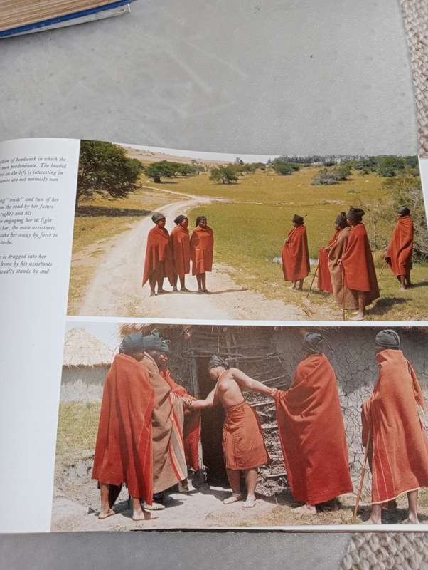 SIGNED BOOKS ON AUCTION TODAY- "   SCARCE HARD COVER COFFEE TABLE BOOK-XHOSA PEOPLE   "