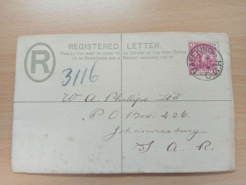 LOVELY SCARCE COGH COVER-SEE THEM ALL ON AUCTION-SEE BACK BELOW " MAFEKING "  !!!!