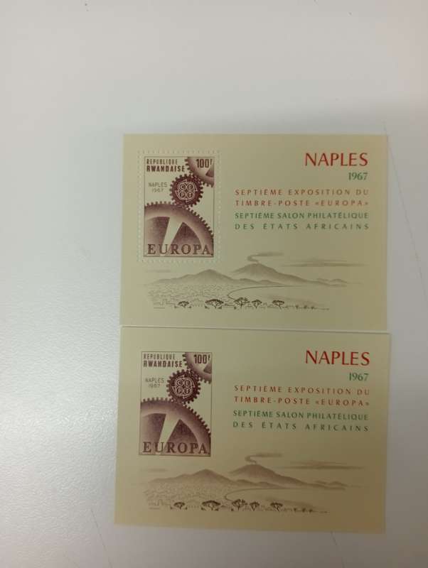 RWANDA-  SCARCE MINI SHEETS  IMPERF ISSUES + NORMAL-THESE ARE NOT EASY !! SEE MORE LOT !!!!!!!!!!!!