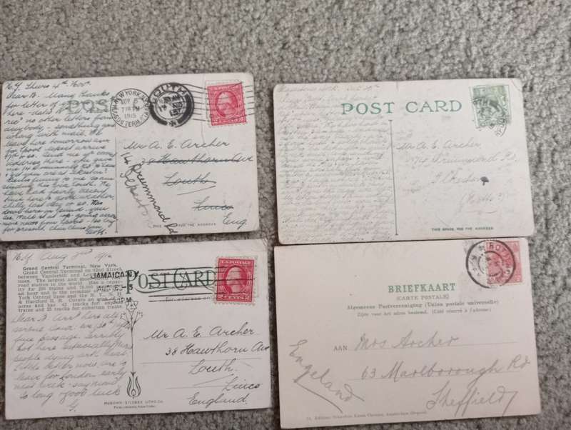 GOOD EARLY 1900`S POST CARDS,MANY JOHANNESBURG WITH TVL STAMPS-SEE BELOW,BUY NOWS GET FREE ITEMS