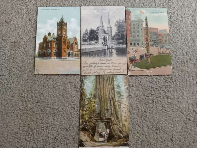GOOD EARLY 1900`S POST CARDS,MANY JOHANNESBURG WITH TVL STAMPS-SEE BELOW,BUY NOWS GET FREE ITEMS