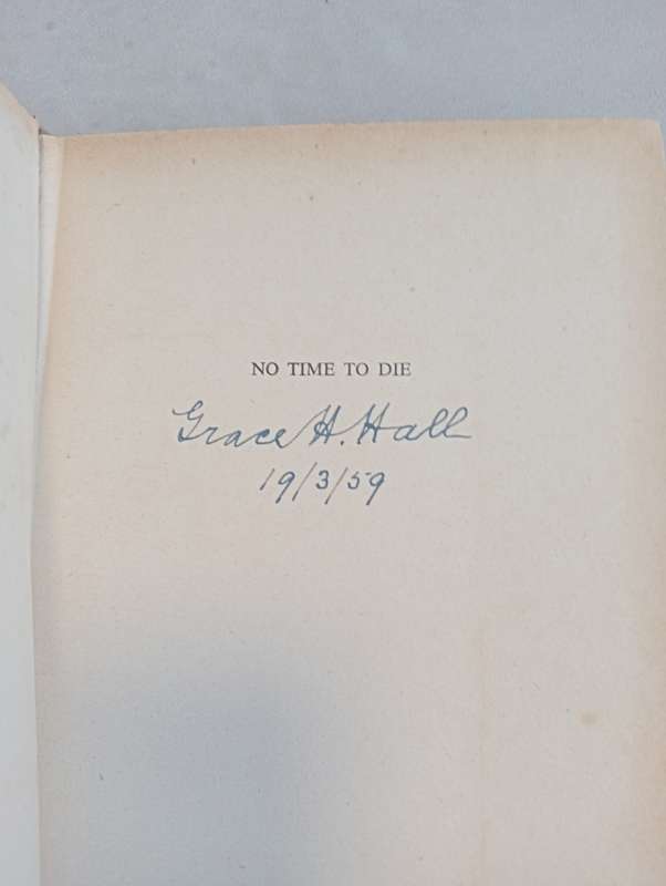 SIGNED BOOKS ON AUCTION TODAY- " VERY SCARCE SIGNED POSTCARD WITH THIS AFRICANA-BOOK SIGNED    "
