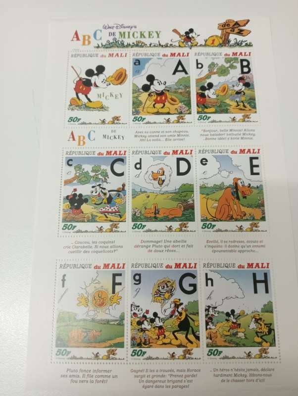 DISNEY-SCARCE FULL SHEETS UMM-THESE ARE NOT MINI SHEETS !!!