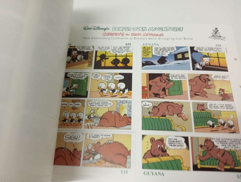 DISNEY-VERY SCARCE BOOKLET FULL SHEETS-THESE ARE NOT MINI SHEETS !!! NB SEE BELOW