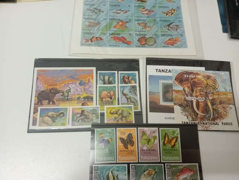 TANZANIA-ETC SCARCE OFFICIAL SETS ETS-LOVELY FRESH UMM LOT