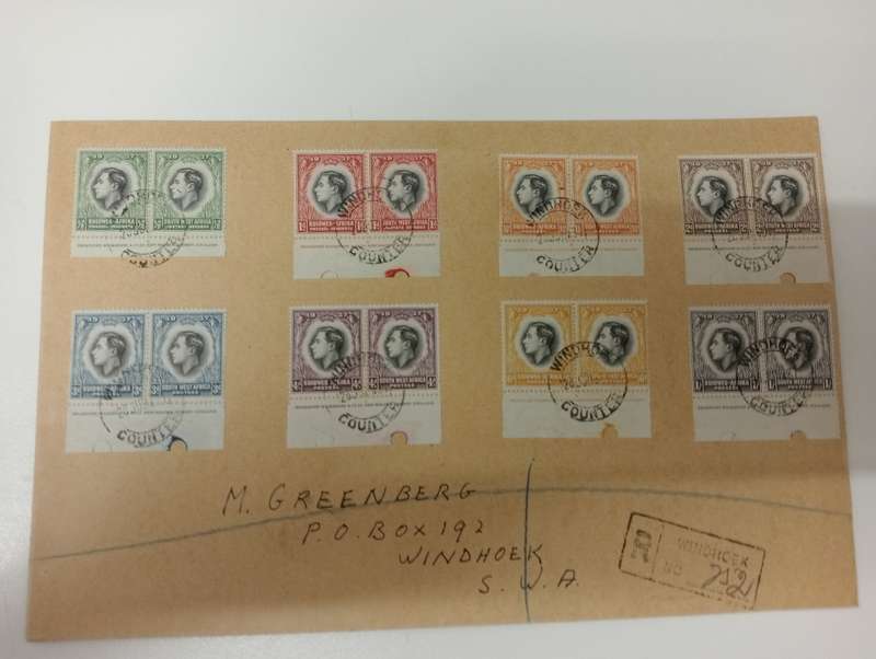 SWA-VERY SCARCE SET AS IMPRINT PAIRS !! SUPERB ITEM !!