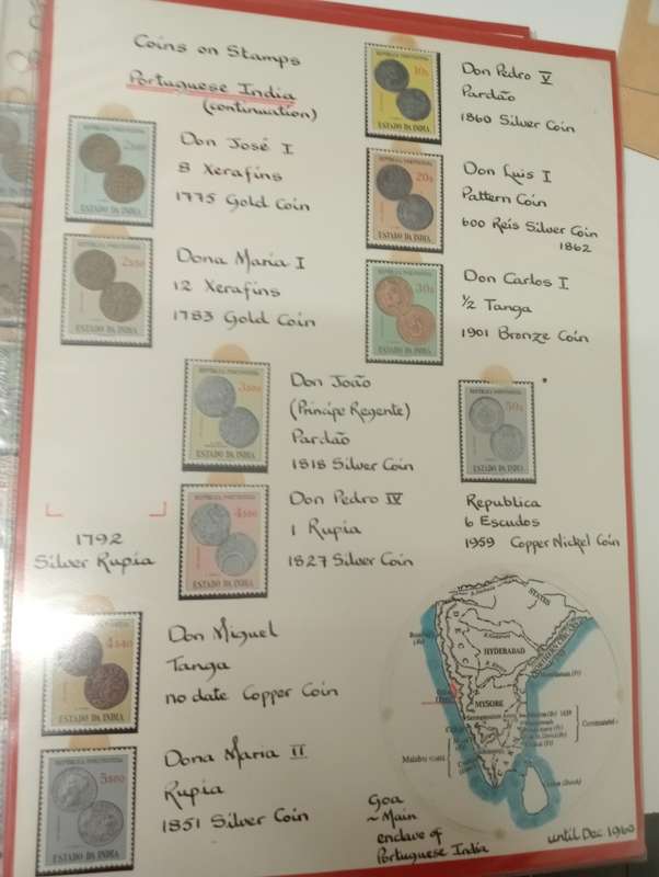 PORTUGUES INDIA SCARCE COIN SET-SEE BELOW