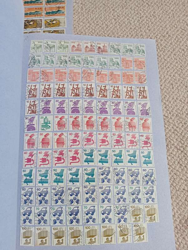 3 LARGE FILES FULL OF STAMPS 1000`S USEFUL LOTS SEE BELOW