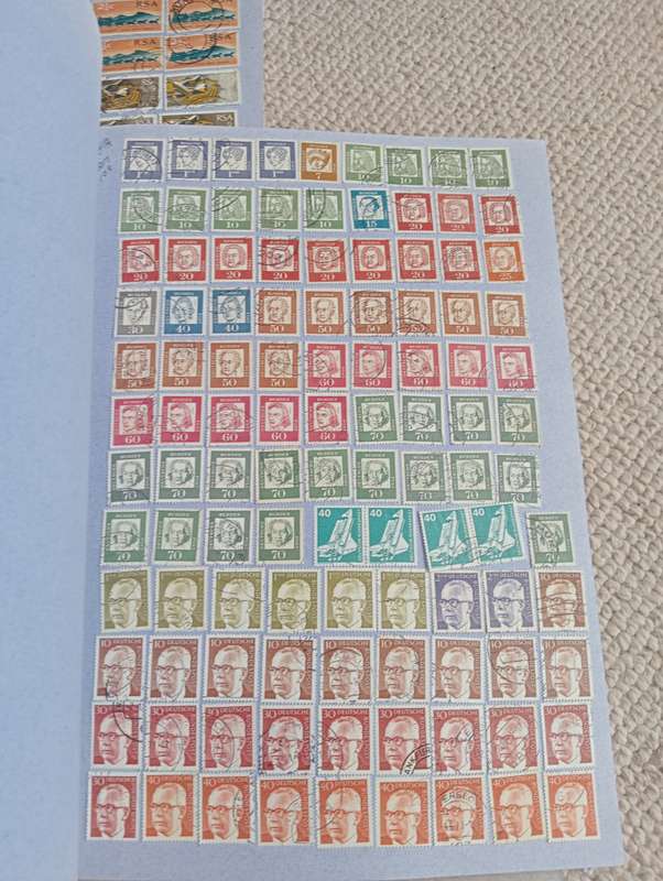 3 LARGE FILES FULL OF STAMPS 1000`S USEFUL LOTS SEE BELOW