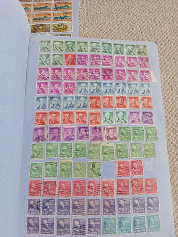 3 LARGE FILES FULL OF STAMPS 1000`S USEFUL LOTS SEE BELOW