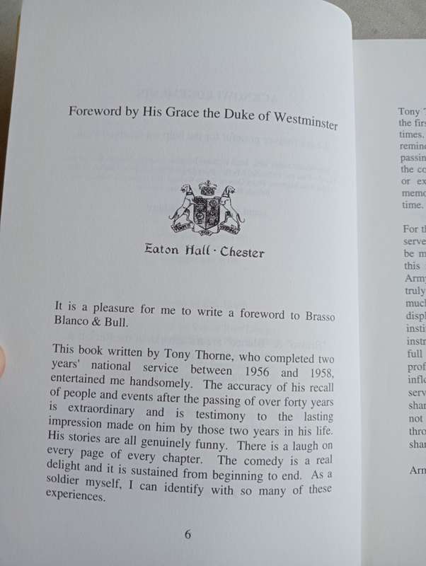 SIGNED BOOKS ON AUCTION TODAY-SOME VERY SCARCE " BRASSO BLANCO AND BULL-MUST READ !!!!  "