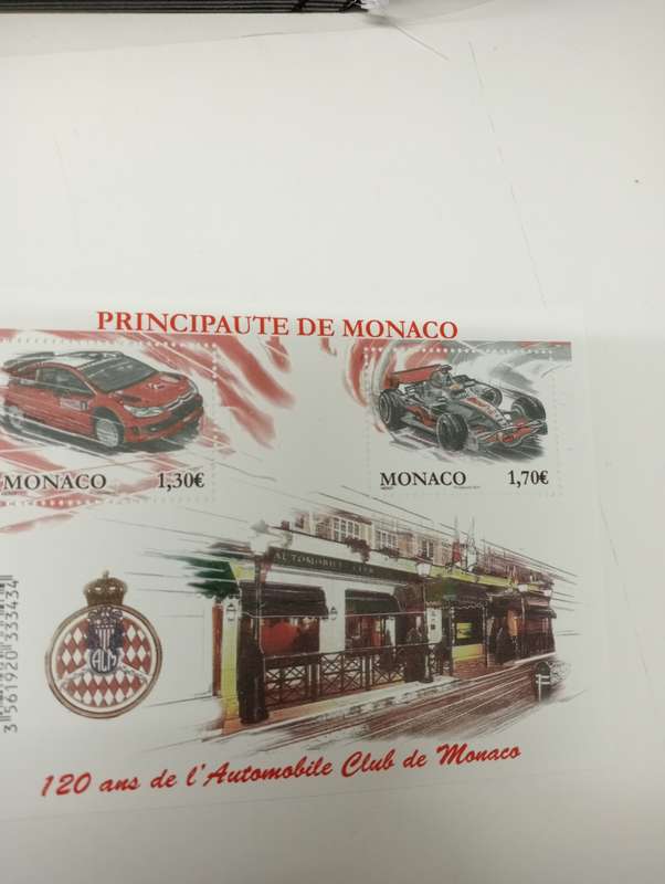 MONACO-SCARCE VERY MODERN EURO MINI SHEETS POST OFFICE FRESH  BUY NOW`S GETS FREE ITEMS