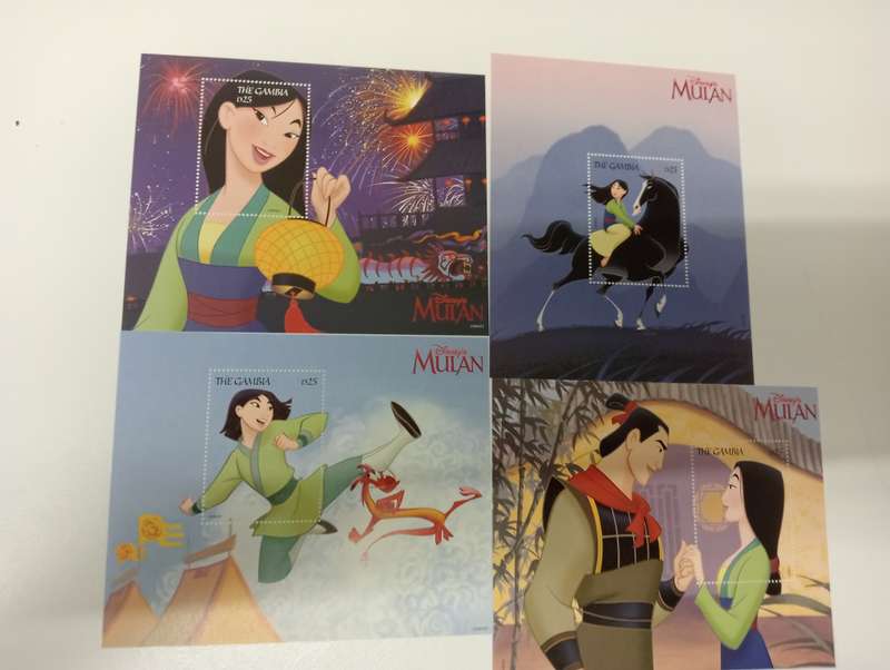 DISNEY    4 POST OFFICE FRESH MINI SHEETS-BUY NOW`S GET FREE SHEET